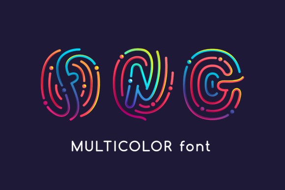 Adding a Spectrum of Personality: The Rainbow Fingerprint Font