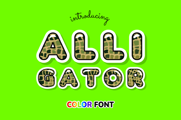 Alligator: A Font That Bites with Character and Style