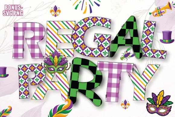 Bring the Parade to Your Projects with Festive Mardi Gras Fonts