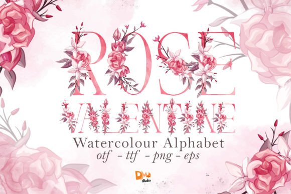 Embrace Romantic Elegance: The Rose Valentine Typeface