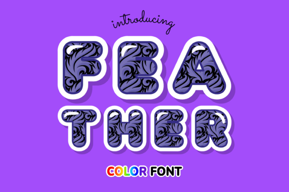 Feather Font: A Delicate Display Typeface for Creative Projects