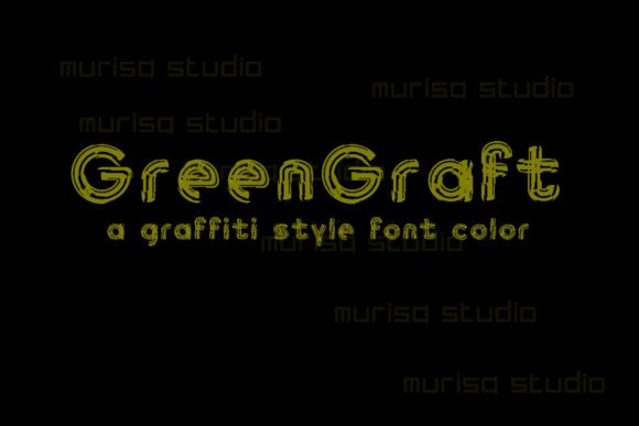 GreenGraft: A Cool, Adaptable Color Font for Creative Projects