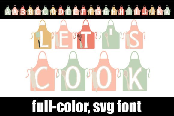 Let's Cook: A Playful Font for Food & Kitchen Projects