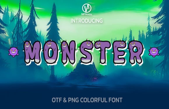 Monster: A Cute & Spooky Typeface for Standout Designs