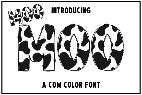 Moo Moo: The Color Font That Brings Playful Authenticity to Your Work
