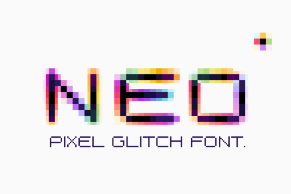 Neo Pixel: A Glitch Font for Bold, Modern Branding