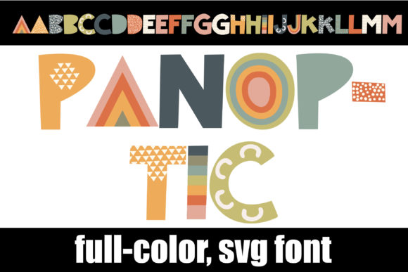 Panoptic: A Playful Font That Brings Colorful Energy to Any Project