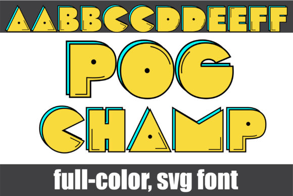 Pog Champ: The Bold Display Font for Standout Design
