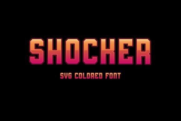 Shocker: The Vibrant Font That Captures Attention Instantly
