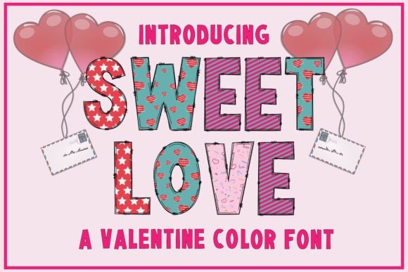 Sweet Love: A Playful Hand-Drawn Font for Valentine's Projects