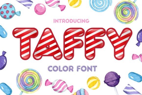 Why Taffy Is the Color Font Your Design Toolkit Needs